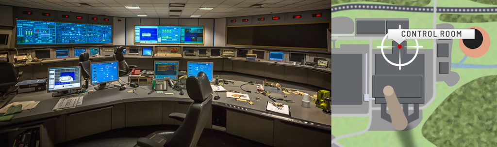 Ironbridge Power Station Control Room