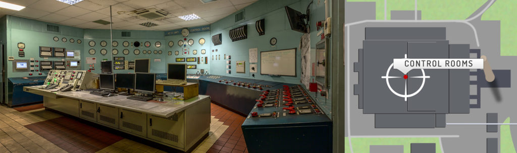 Uskmouth B Power Station Control Room
