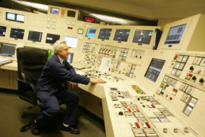 The control room before it was modernised